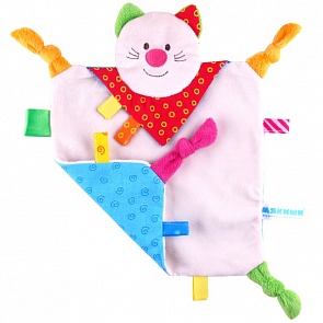 Игрушка платочек «Котенок» из серии Шумякиши (Фокс – мякиши, 325 МЯКИШИsim)